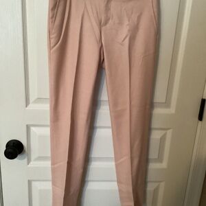 Banana Republic Pink Ryan Straight Leg Dress Pant Size 2P